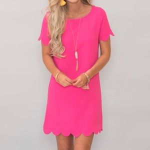Scalloped Dress